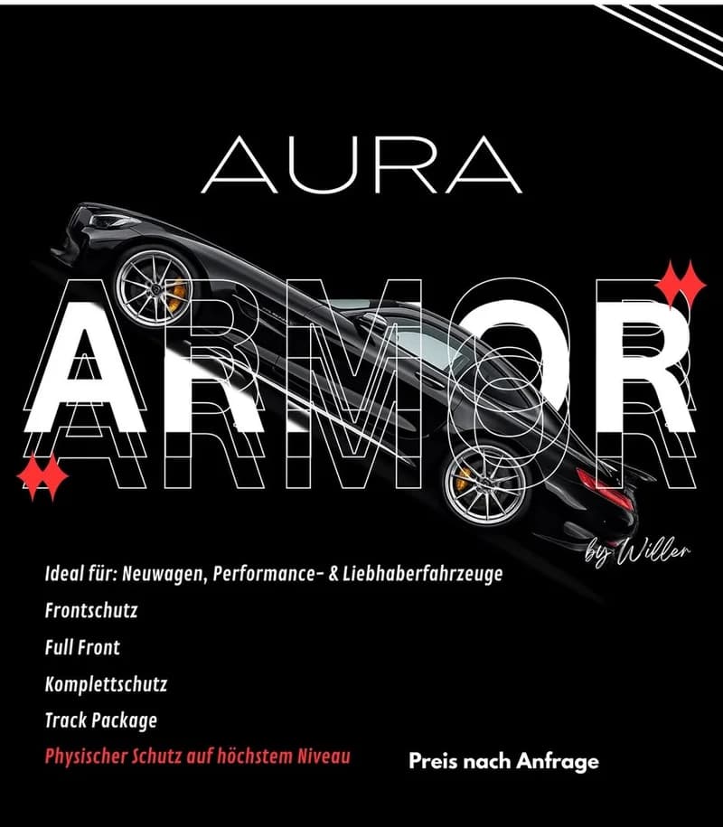 Instagram-Beitrag AURA ARMOR