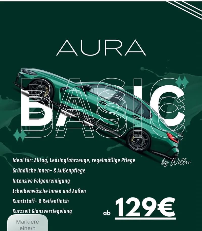Instagram-Beitrag AURA BASIC