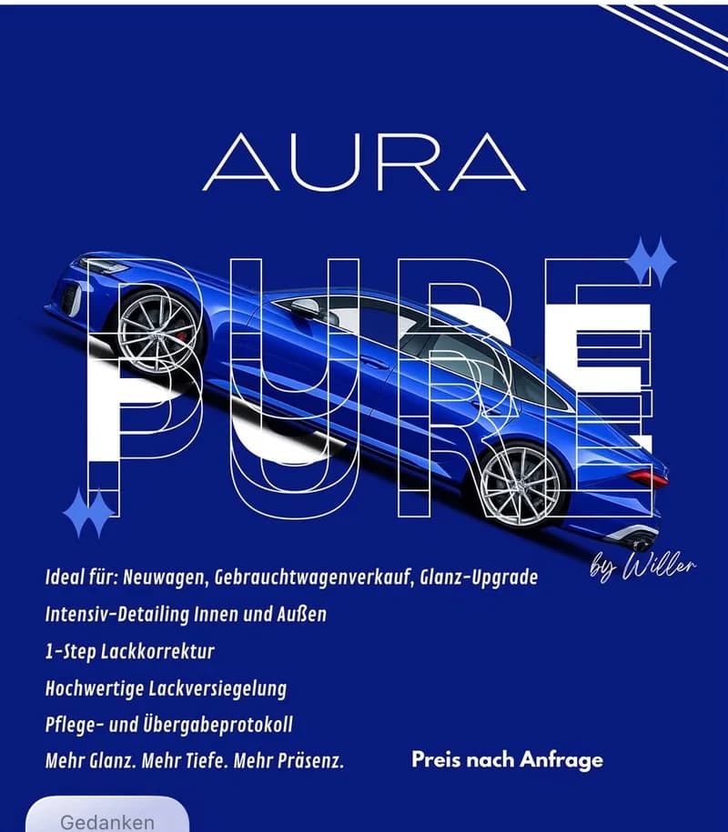 Instagram-Beitrag AURA PURE