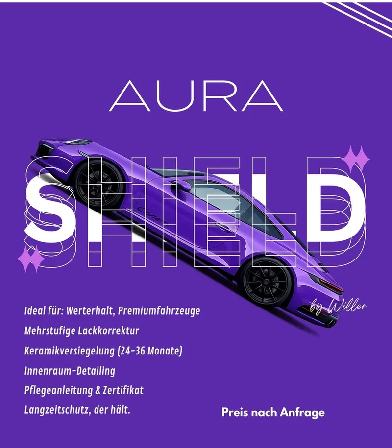 Instagram-Beitrag AURA SHIELD
